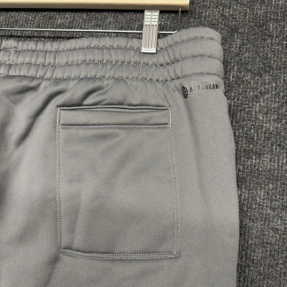 Adidas 3SSB 3-Stripes Select Basketball Player Issue Sweatpants Gray Men's XL